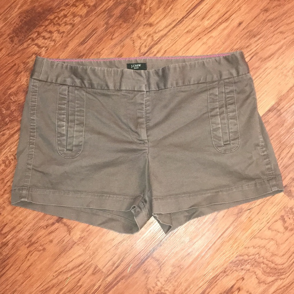 J Crew Stretch Chino Shorts